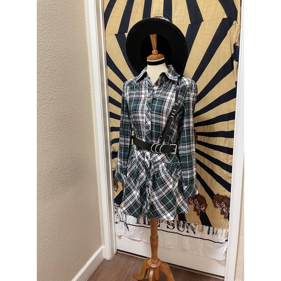 🌈 Amazing plaid European tunic dress - Picture 10 of 11